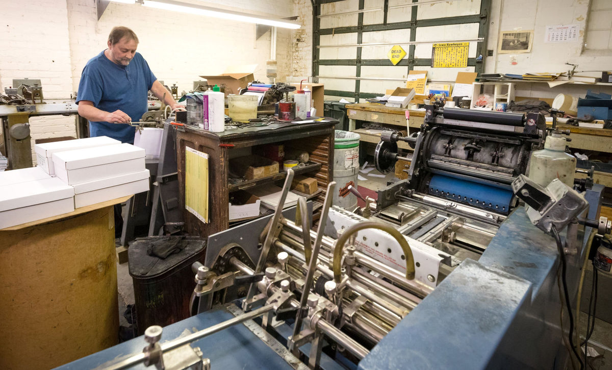 Automatic Printing Co. Omaha, NE - Union Printer
